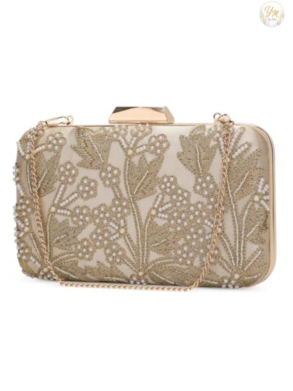 1920s Vintage Beaded Floral Evening Bag Clutch Sequin Handbag Wedding Prom